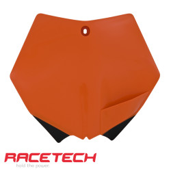 Rtech, Nummerplåt, ORANGE, KTM 07-12 450 SX-F, 07-12 250 SX/250 SX-F, 10-12 350 SX-F, 07-12 125 SX, 07-08 144 SX/505 SX-F, 09-12 150 SX