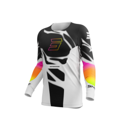 Shot, TRÖJA AEROLITE DEVIL, VUXEN, S, NEON SVART VIT