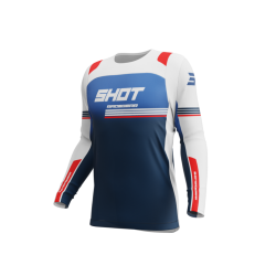 Shot, TRÖJA CONTACT LINEAR PATRIOT, VUXEN, S, BLÅ