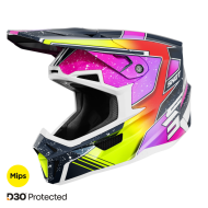 Shot, HJÄLM LITE RACING BLUE NEON YELLOW, PEARLY, VUXEN, XL Shot, HJÄLM LITE RACING BLUE NEON YELLOW, PEARLY, VUXEN, XL