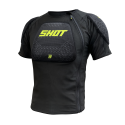 Shot, T-SHIRT AIRLIGHT, VUXEN, XL, SVART