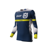 Shot, TRÖJA AEROLITE HUSQVARNA LIMITED EDITION 2024, VUXEN, S, VIT BLÅ GUL