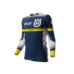 Shot, TRÖJA AEROLITE HUSQVARNA LIMITED EDITION 2024, VUXEN, S, VIT BLÅ GUL