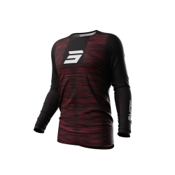 Shot, TRÖJA CONTACT SKILL, VUXEN, M, SVART RÖD