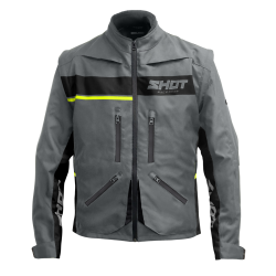 Shot, JACKA CONTACT ASSAULT 2.0 GREY NEON YELLOW, VUXEN, S