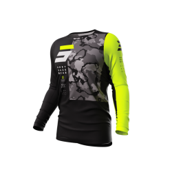 Shot, TRÖJA CONTACT CAMO 2.0, VUXEN, XL, CAMO NEON GUL
