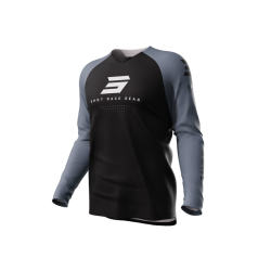 Shot, TRÖJA RAW ESCAPE, VUXEN, XL, SVART GRÅ