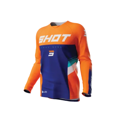 Shot, TRÖJA RAW KID TRACER NEON ORANGE, BARN, 6/7