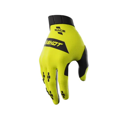 Shot, HANDSKAR RACE NEON YELLOW, VUXEN, L Shot, HANDSKAR RACE NEON YELLOW, VUXEN, L