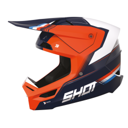 Shot, HJÄLM FURIOUS KID TRACER NEON ORANGE GLOSSY, BARN, M