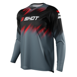 Shot, DEVO TRÖJA VERSUS BLACK RED, VUXEN, M