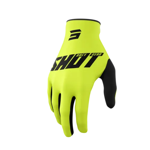 Shot, RAW HANDSKAR BURST NEON YELLOW, VUXEN, XXL Shot, RAW HANDSKAR BURST NEON YELLOW, VUXEN, XXL