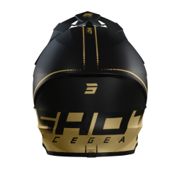 Shot, HJÄLM FURIOUS RAW 3.0 BLACK GOLD MATT, VUXEN, XL