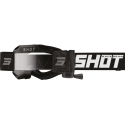 Shot, GLASÖGON ASSAULT 2.0 SOLID BLACK ROLL-OFF, VUXEN Shot, GLASÖGON ASSAULT 2.0 SOLID BLACK ROLL-OFF, VUXEN