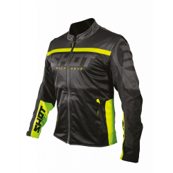 Shot, JACKA SOFTSHELL LITE 2.0, XL, NEON SVART GUL