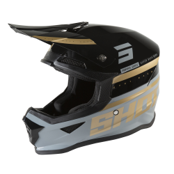 Shot, HJÄLM FURIOUS SHINING GLOSSY, VUXEN, S, BRONS SVART