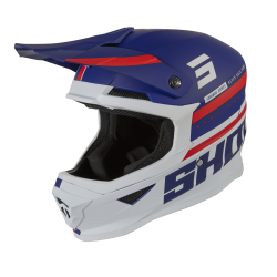 Shot, HJÄLM FURIOUS SHINING MATT, VUXEN, S, RÖD BLÅ