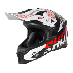 Shot, LITE RUSH, VUXEN, XL, SVART RÖD