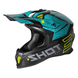 Shot, HJÄLM LITE CORE GLOSSY, VUXEN, XL, SVART BLÅ