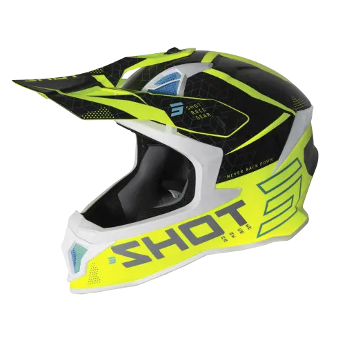 Shot, HJÄLM LITE CORE GLOSSY, VUXEN, M, NEON GUL Shot, HJÄLM LITE CORE GLOSSY, VUXEN, M, NEON GUL