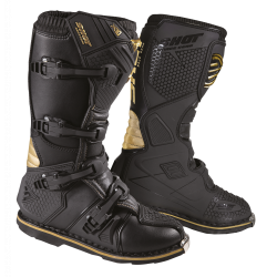 Shot, STÖVLAR X10 2.0, VUXEN, 46, BRONS SVART