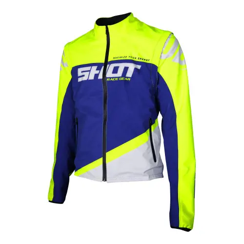 Shot, Jacka SOFTSHELL LITE, VUXEN, L, BLÅ NEON GUL Shot, Jacka SOFTSHELL LITE, VUXEN, L, BLÅ NEON GUL