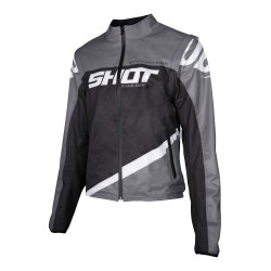 Shot, Jacka SOFTSHELL LITE, VUXEN, XL, GRÅ SVART