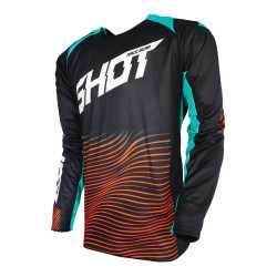 Shot, TRÖJA AEROLITE OPTICA, VUXEN, XXL, MINT ORANGE