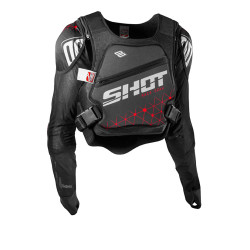 Shot, SKYDDSJACKA ULTRALIGHT BLACK/GREY, VUXEN, XL