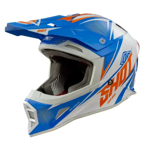 Shot, Hjälm Striker Spirit, VUXEN, XL 61-62cm, BLÅ ORANGE Shot, Hjälm Striker Spirit, VUXEN, XL 61-62cm, BLÅ ORANGE
