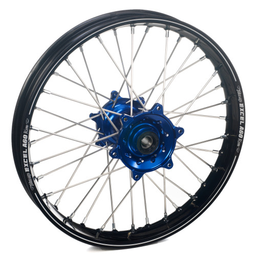 Haan Wheels, Komplett Hjul A60, 2,15, 18", BAK, SVART BLÅ, KTM 24-25 450 EXC-F, 23-25 450 SX-F, 24-25 250 EXC, 24 250 EXC-F, 25 250 EXC-F /150 SX, 23-25 250 SX/250 SX-F, 24-25 350 EXC-F/150 EXC/300 EXC/500 EXC-F, 23-25 350 SX-F, 23-25 125 SX/300 SX, Haan Wheels, Komplett Hjul A60, 2,15, 18", BAK, SVART BLÅ, KTM 24-25 450 EXC-F, 23-25 450 SX-F, 24-25 250 EXC, 24 250 EXC-F, 25 250 EXC-F /150 SX, 23-25 250 SX/250 SX-F, 24-25 350 EXC-F/150 EXC/300 EXC/500 EXC-F, 23-25 350 SX-F, 23-25 125 SX/300 SX,
