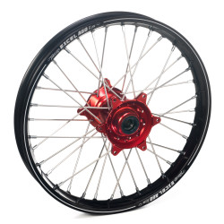 Haan Wheels, Komplett Hjul A60, 2,15, 18", BAK, SVART RÖD, KTM 24-25 450 EXC-F, 23-25 450 SX-F, 24-25 250 EXC, 24 250 EXC-F, 25 250 EXC-F /150 SX, 23-25 250 SX/250 SX-F, 24-25 350 EXC-F/150 EXC/300 EXC/500 EXC-F, 23-25 350 SX-F, 23-25 125 SX/300 SX, 