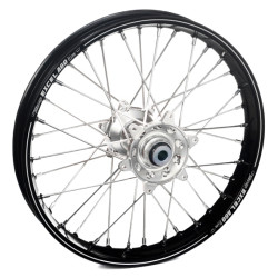 Haan Wheels, Komplett Hjul A60, 2,15, 18", BAK, SILVER SVART, KTM 24-25 450 EXC-F, 23-25 450 SX-F, 24-25 250 EXC, 24 250 EXC-F, 25 250 EXC-F /150 SX, 23-25 250 SX/250 SX-F, 24-25 350 EXC-F/150 EXC/300 EXC/500 EXC-F, 23-25 350 SX-F, 23-25 125 SX/300 S
