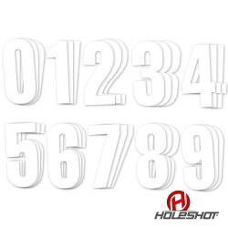 Holeshot, Siffersats 11cm, 100st, VIT