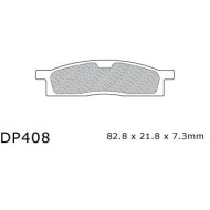 DP Brakes, Bromsbelägg, FRAM, Yamaha 02-26 YZ85, 19-26 YZ65, 93-01 YZ80