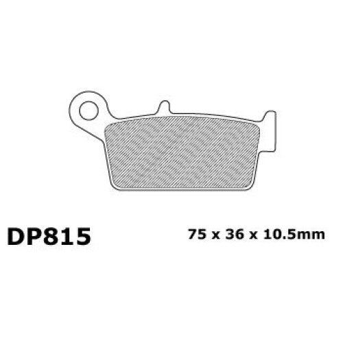 DP Brakes, Bromsbelägg, BAK, Honda 95-01 CR250R, 96-04 XR250R, 95-01 CR125R, 03-07 CR85R, 92-02 CR80R, Kawasaki 94-08 KX250, 94-08 KX125, 94-03 KX500, Yamaha 98-02 WR250/YZ250, 01-02 YZ250F, 98-02 WR125/YZ125, 98-99 YZ400F, 00-02 YZ426F, Suzuki 96-10 RM25