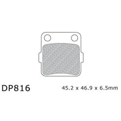 DP Brakes, Bromsbelägg, BAK, Yamaha 02-25 YZ85, 19-25 YZ65, 93-01 YZ80