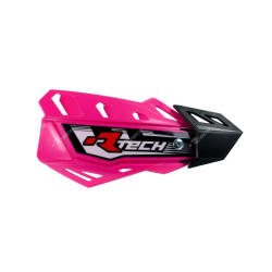 Rtech, Handskydd FLX inkl universal fäste, NEON ROSA