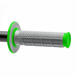 Renthal, Tapered Dual Compound gummihandtag, GRÖN