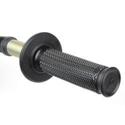 Renthal, Tapered Dual Compound Ultra Tacky gummihandtag, SVART Renthal, Tapered Dual Compound Ultra Tacky gummihandtag, SVART