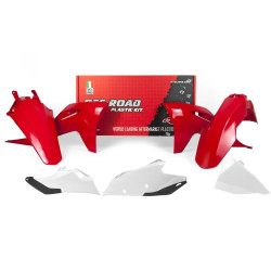 Rtech, Plastkit, VIT RÖD, GasGas 21-23 EC 250/EC 250F, 21-23 EC 350F/EC 300