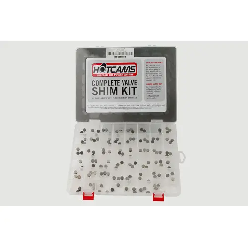 Hot Cams, Shims kit, 1,20mm-3,50mm, totalt 141 shims., 7,48mm Hot Cams, Shims kit, 1,20mm-3,50mm, totalt 141 shims., 7,48mm