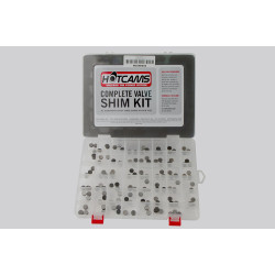 Hot Cams, Shims kit, 1,20mm-3,50mm, totalt 141 shims., 9,48mm Hot Cams, Shims kit, 1,20mm-3,50mm, totalt 141 shims., 9,48mm