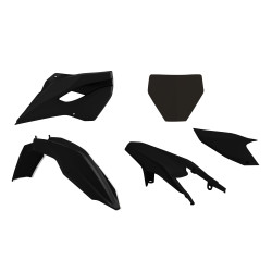 Rtech, Plastkit, SVART, Husqvarna 14-15 FC 450, 14-15 FC 250, 14-16 TC 250, 14-15 FC 350, 14-15 TC 125 Rtech, Plastkit, SVART, Husqvarna 14-15 FC 450, 14-15 FC 250, 14-16 TC 250, 14-15 FC 350, 14-15 TC 125