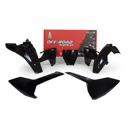 Rtech, Plastkit, SVART, Husqvarna 20-24 TC 85, 18-19 TC 85 (17/14)/TC 85 (19/16) Rtech, Plastkit, SVART, Husqvarna 20-24 TC 85, 18-19 TC 85 (17/14)/TC 85 (19/16)