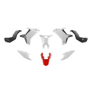 Rtech, Plastkit Revolution, VIT RÖD GRÅ, Yamaha 25-26 TÉNÉRÉ 700