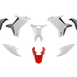 Rtech, Plastkit Revolution, VIT RÖD GRÅ, Yamaha 25-26 TÉNÉRÉ 700