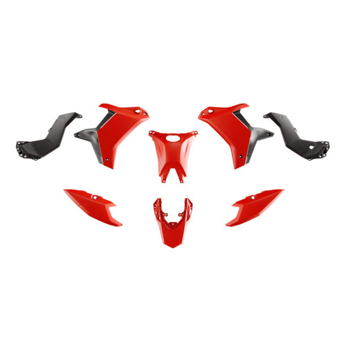 Rtech, Plastkit Revolution, SVART RÖD, Yamaha 25-26 TÉNÉRÉ 700