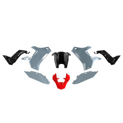 Rtech, Plastkit Revolution, SVART RÖD GRÅ, Yamaha 19-24 TÉNÉRÉ 700