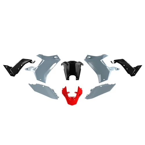 Rtech, Plastkit Revolution, SVART RÖD GRÅ, Yamaha 19-24 TÉNÉRÉ 700 Rtech, Plastkit Revolution, SVART RÖD GRÅ, Yamaha 19-24 TÉNÉRÉ 700